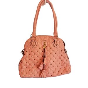 Diamond Rim Pink handbag
